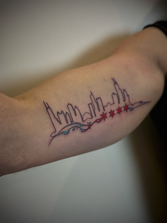 Louis Barak best fine line micro custom tattoo artist Chicago